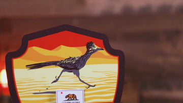 Death Valley National Park Badge 3D Metal Wall Art