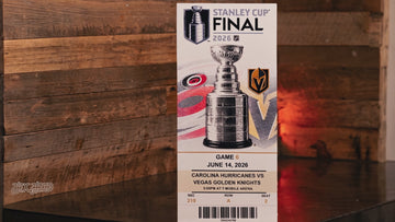2026 Stanley Cup Ticket Stub Single Layer Metal Wall Art