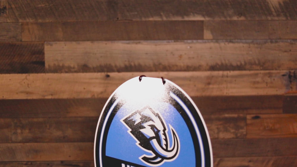 Utah Mammoth Personalized Monogram Metal Art