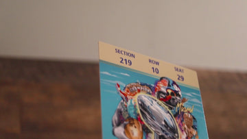 Kansas City Chiefs Super Bowl LIV Ticket Stub Single Layer Metal Wall Art