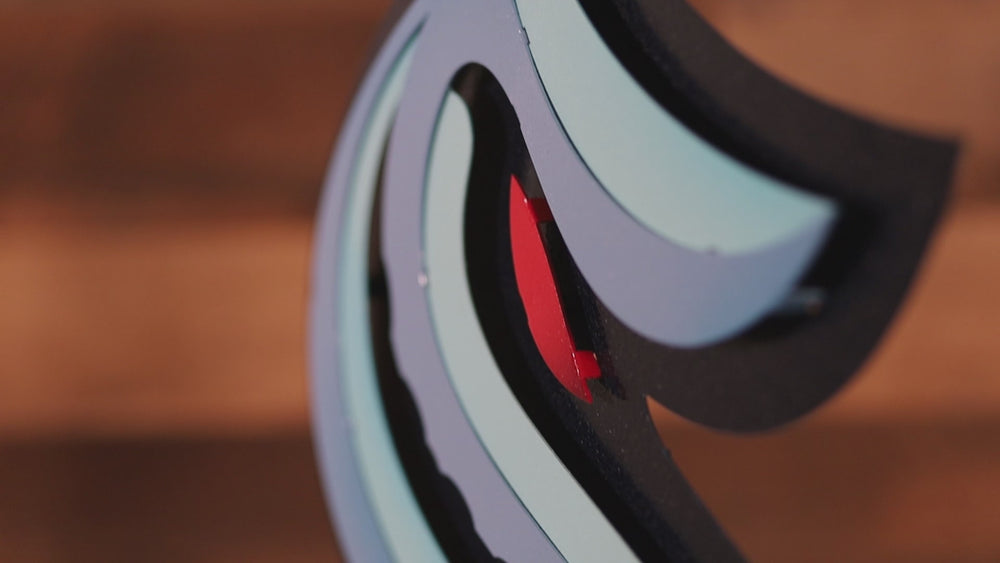 Seattle Kraken NHL 3D Vintage Metal Wall Art