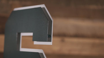 Michigan State "S" 3D Vintage Metal Wall Art