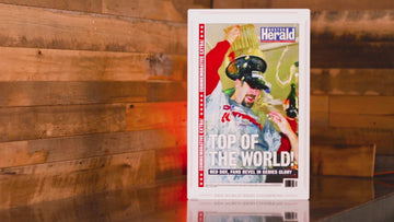 Boston Herald Red Sox 2004 World Series Front Page - OCT 28, 2004