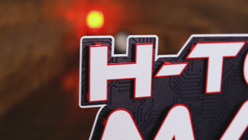 Houston Texans - Hex Head EXCLUSIVE "H-TOWN MADE" Wordmark 3D Metal Wall Art
