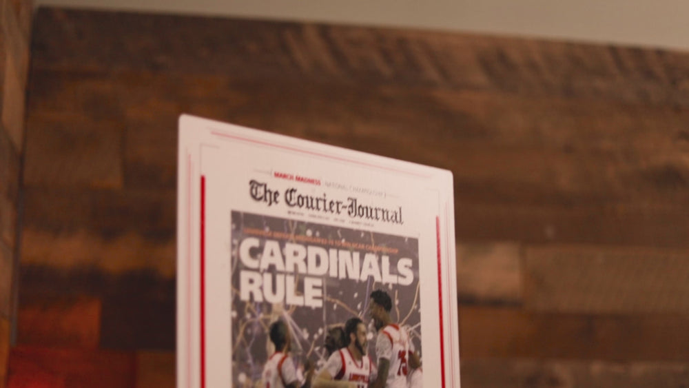 The Courier-Journal Louisville Cardinals 2013 Basketball National Champions Front Page - APRIL 9, 2013