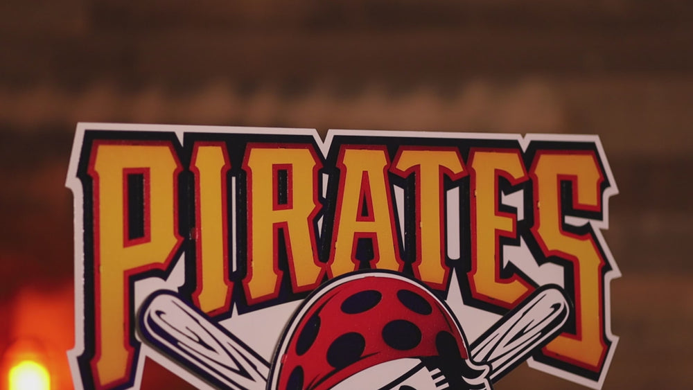 Pittsburgh Pirates "1997" 3D Vintage Metal Wall Art
