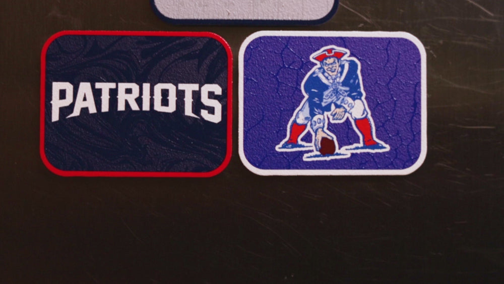 New England Patriots - SET of 3 Magnets