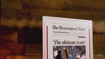 Birmingham News Crimson Tide 2021 Football National Champions Front Page - JAN 13, 2021