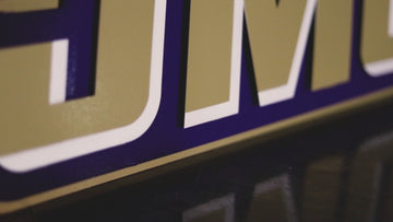 James Madison JMU 3D Metal Wall Art