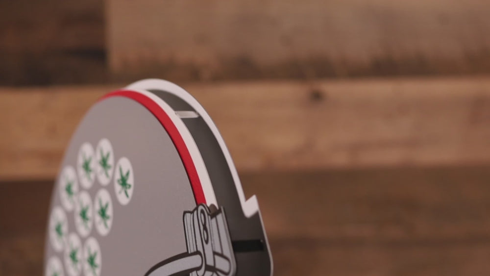 Ohio State BLITZ COLLECTION - 8 LAYER 3D Metal Wall Art