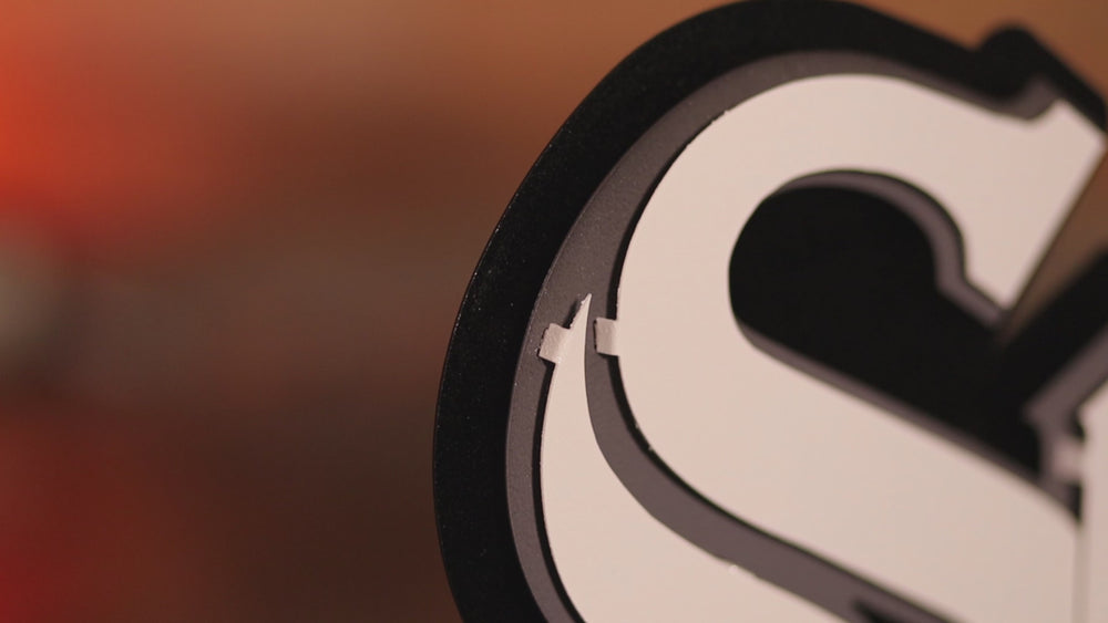 Chicago White Sox "SOUTHSIDE" Logo 3D Metal Wall Art