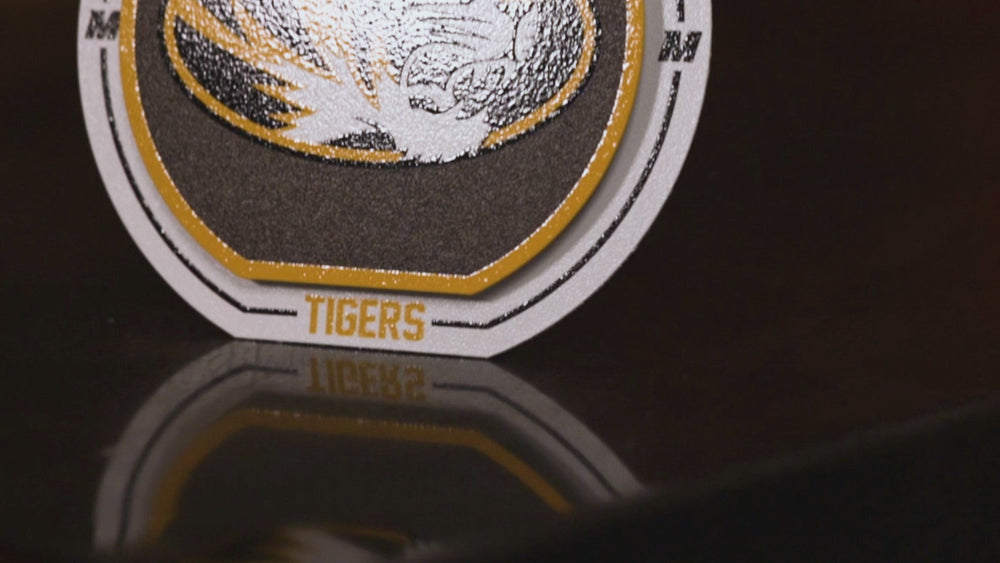 Missouri Tigers "Double Play" On the Shelf or On the Wall Art