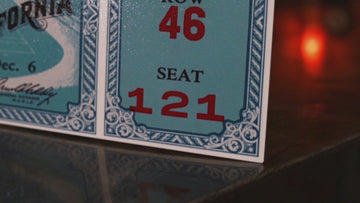 Notre Dame 1930 Ticket Stub Single Layer Metal Wall Art