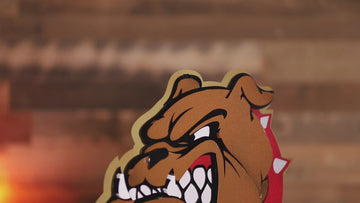 USMC Marine Corps "Bulldog" 3D Vintage Metal Wall Art