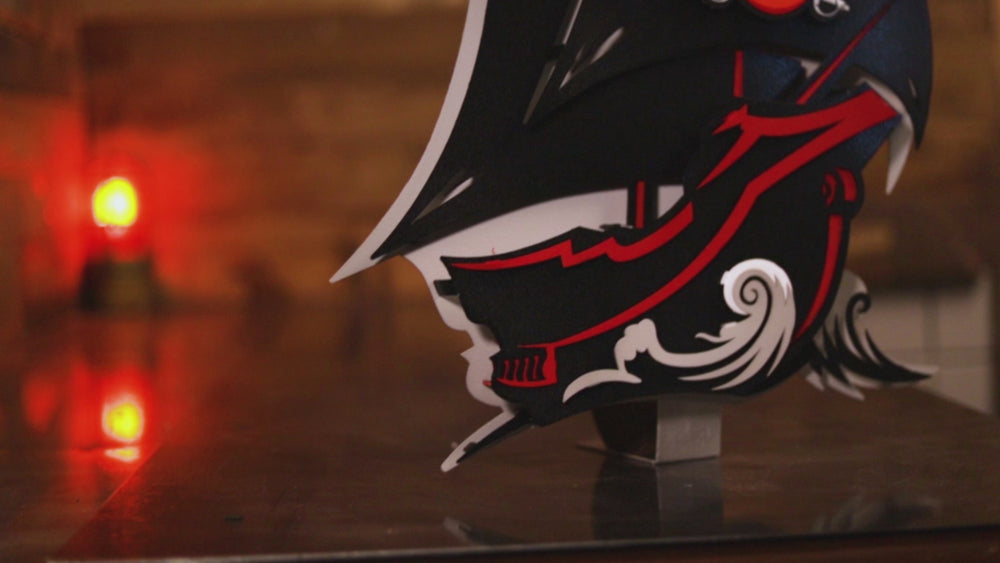 Tampa Bay Buccaneers Ship 3D Vintage Metal Wall Art