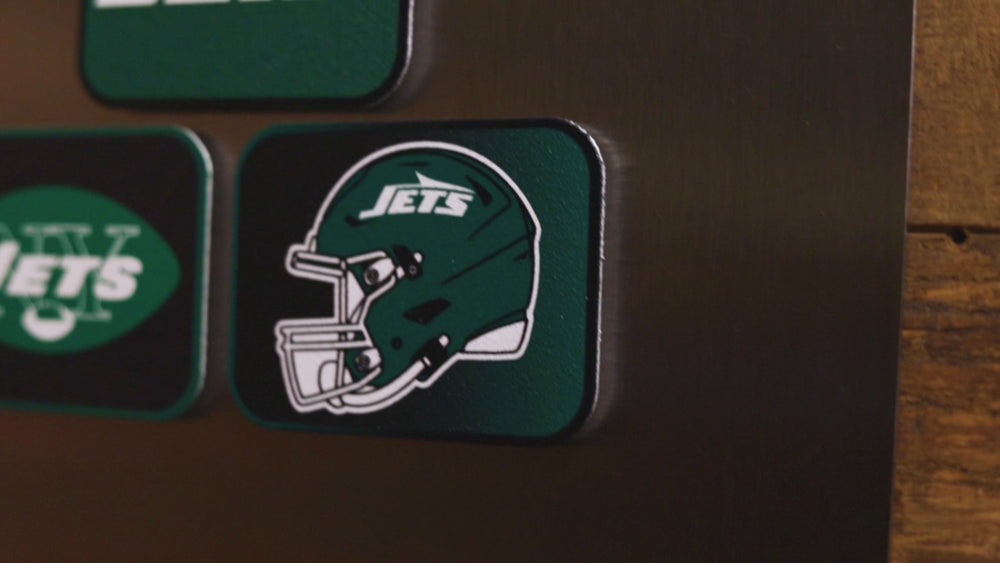 New York Jets - SET of 3 Magnets