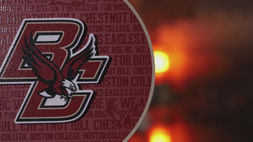 Boston College Eagles CRAFT SERIES 3D Embossed Metal Wall Art