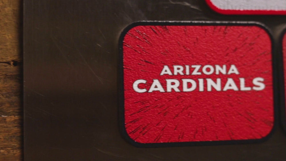 Arizona Cardinals - SET of 3 Magnets