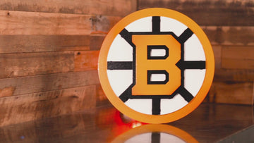 Boston Bruins NHL 3D Vintage Metal Wall Art