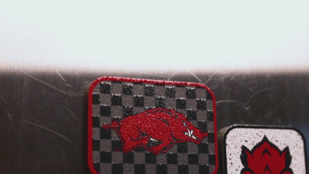 Arkansas Razorbacks - SET of 3 Magnets
