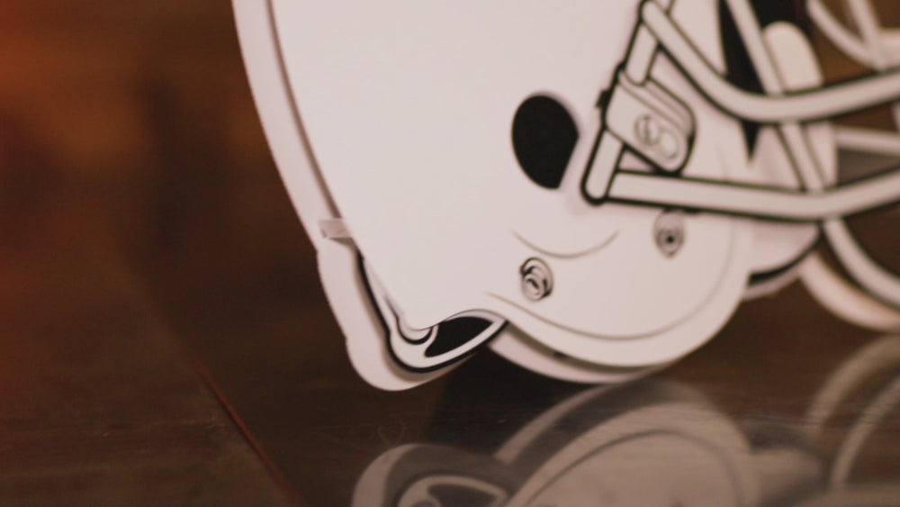 Tennessee Titans BLITZ Collection - 8 Layer Helmet 3D Vintage Metal Wall Art