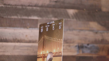 Denver Broncos Super Bowl 50 Ticket Stub Single Layer Metal Wall Art