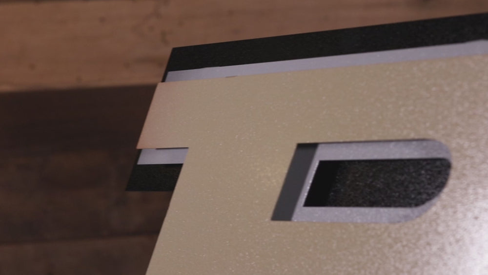 Purdue Boilermakers "Motion P" 3D Vintage Metal Wall Art