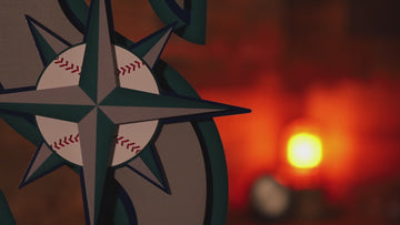 Seattle Mariners Retro "S" 3D Vintage Metal Wall Art