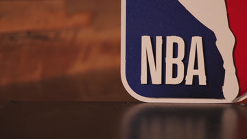 NBA "THE LOGO"  3D Vintage Metal Wall Art