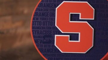 Syracuse CRAFT SERIES 3D Vintage Metal Wall Art