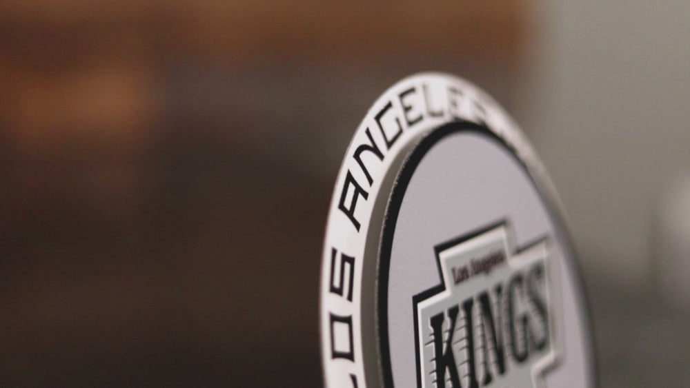 Los Angeles Kings "Double Play" On the Shelf or on the Wall Art