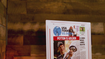 USA Today Denver Broncos 2016 Super Bowl Front Page - FEB 8, 2016