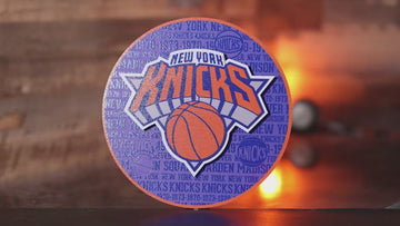 New York Knicks CRAFT SERIES 3D Vintage Metal Wall Art
