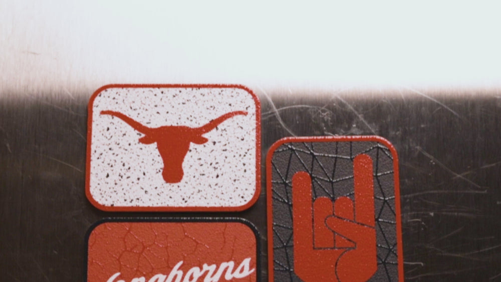 Texas Longhorns - SET of 3 Magnets