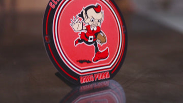 Cleveland Browns "Double Play" On the Shelf or on the Wall Art