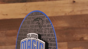 Orlando Magic CRAFT SERIES 3D Embossed Metal Wall Art