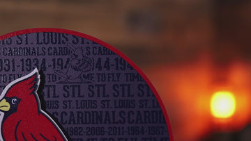 St. Louis Cardinals CRAFT SERIES 3D Embossed Metal Wall Art