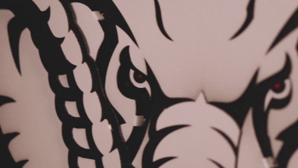 Alabama "Big Al" 3D Vintage Metal Wall Art