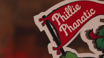 Philadelphia Phillies "Phanatic" 3D Vintage Metal Wall Art