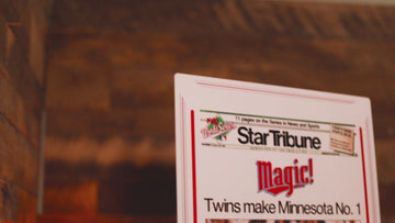 Star Tribune Minnesota Twins 1987 WORLD SERIES Front Page - OCT 26, 1987