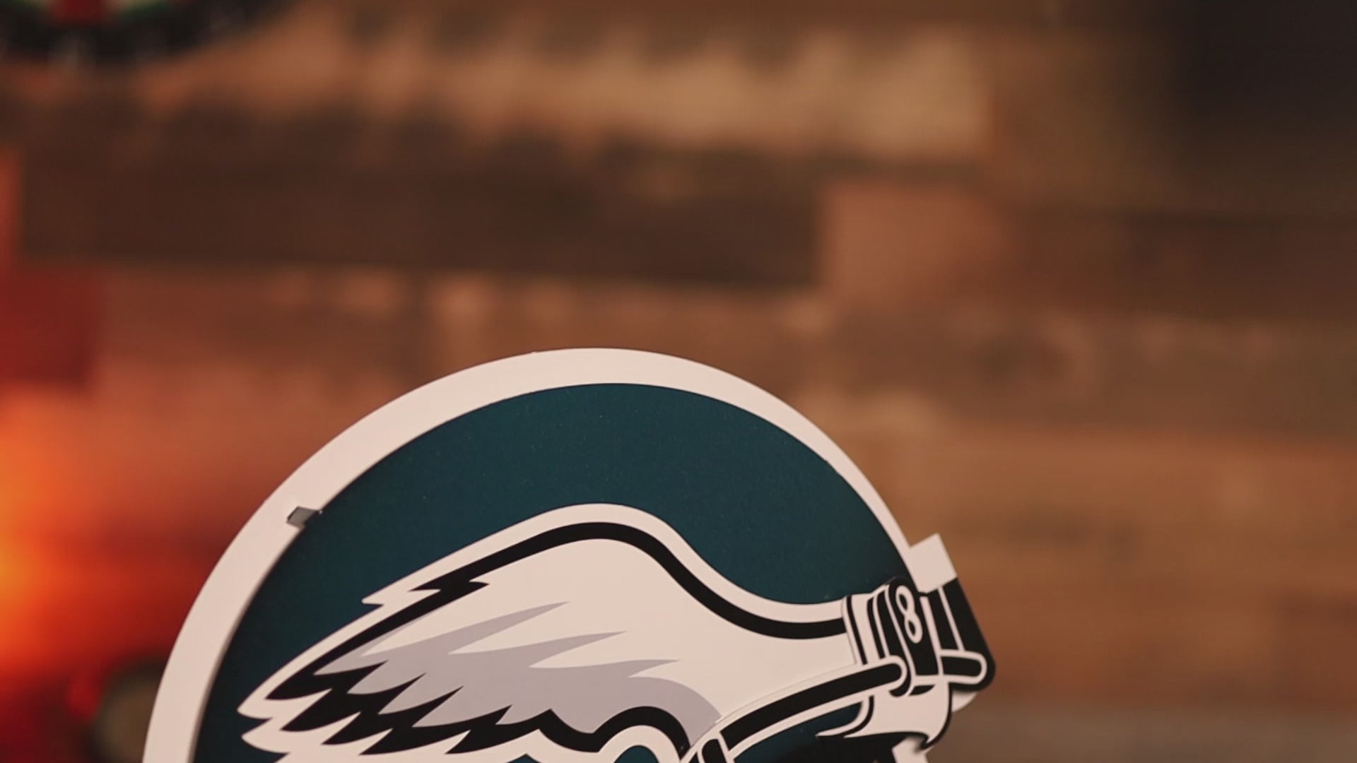 Philadelphia Eagles LED Wall Helmet