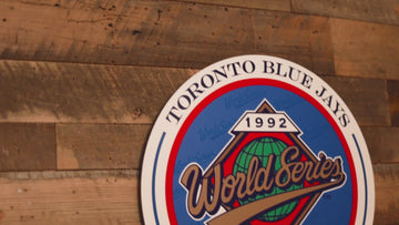 VARSITY Collection- SINGLE Layer Toronto Blue Jays 1992 World Series Wall Art