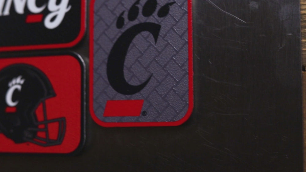 Cincinnati Bearcats - SET of 3 Magnets