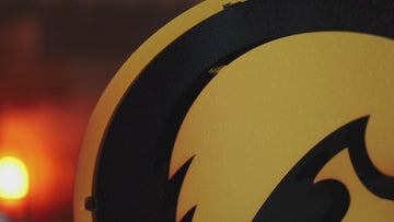 Iowa Hawkeyes Tigerhawk 3D Metal Wall Art