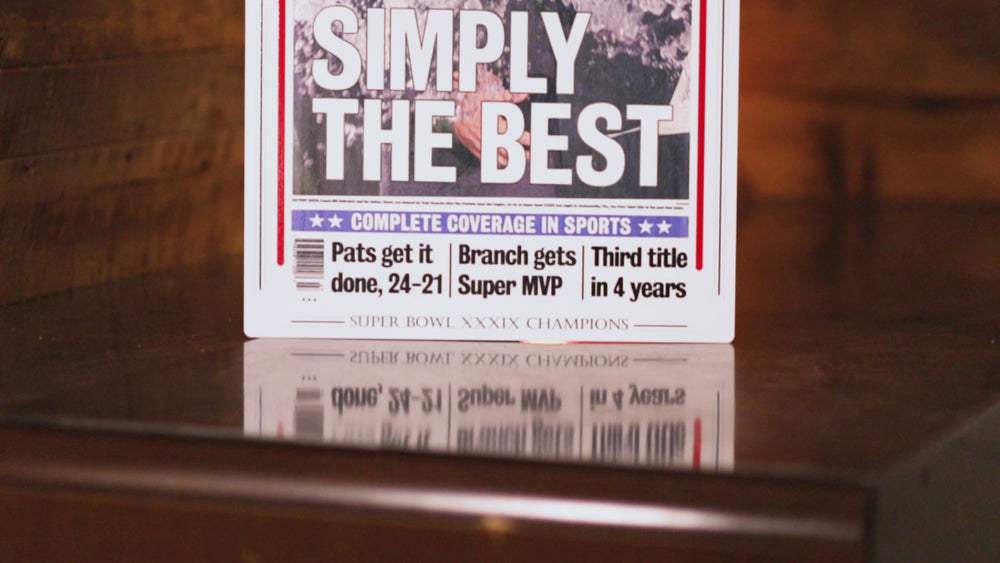 Boston Herald New England Patriots 2005 Super Bowl Front Page - FEB 7, 2005