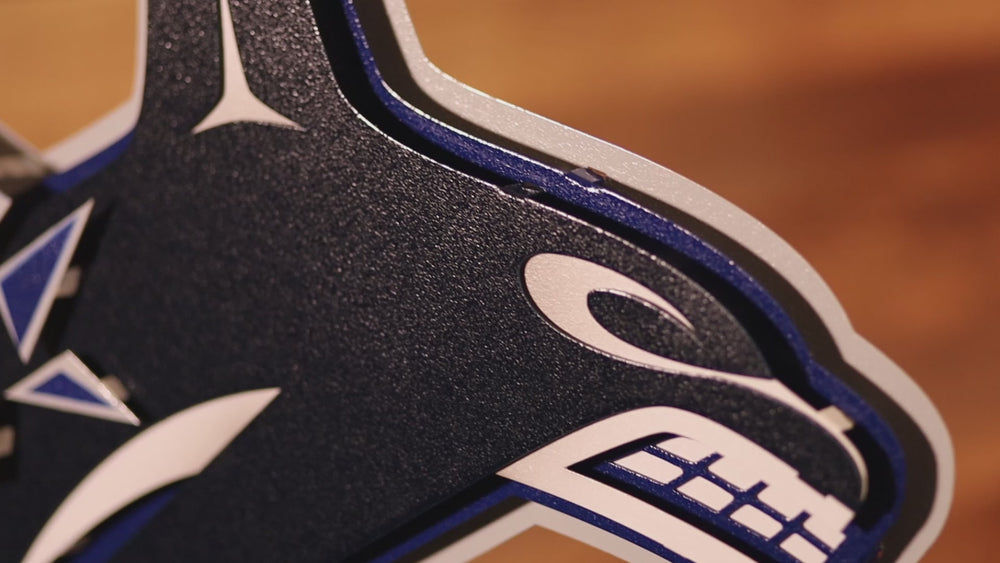 Vancouver Canucks 3D Vintage Metal Wall Art