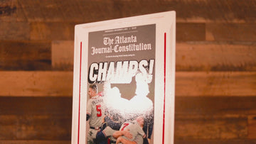 The Atlanta Journal Constitution Braves 2021 WORLD SERIES Front Page - NOV 3, 2021