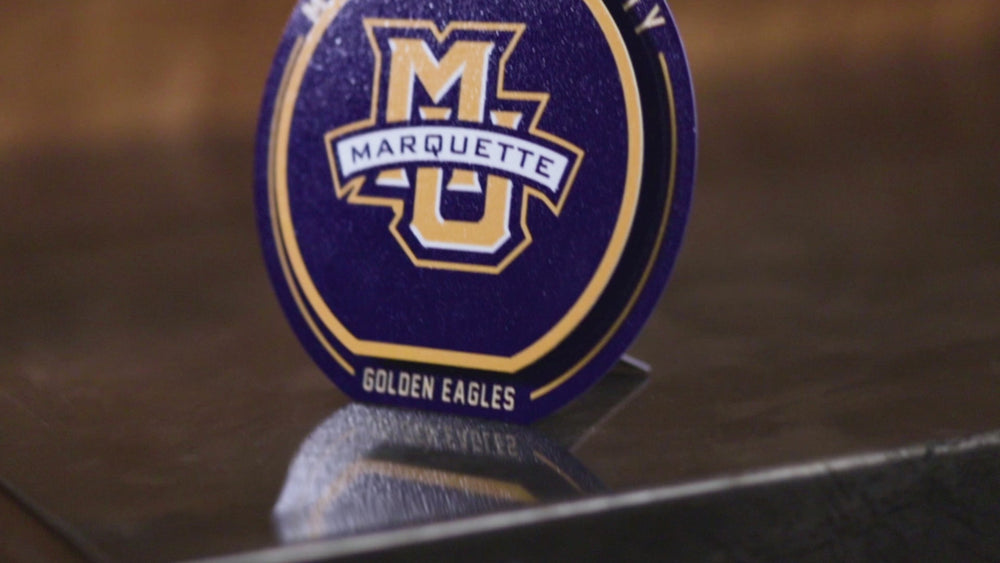 Marquette University "Double Play" On the Shelf or on the Wall Art