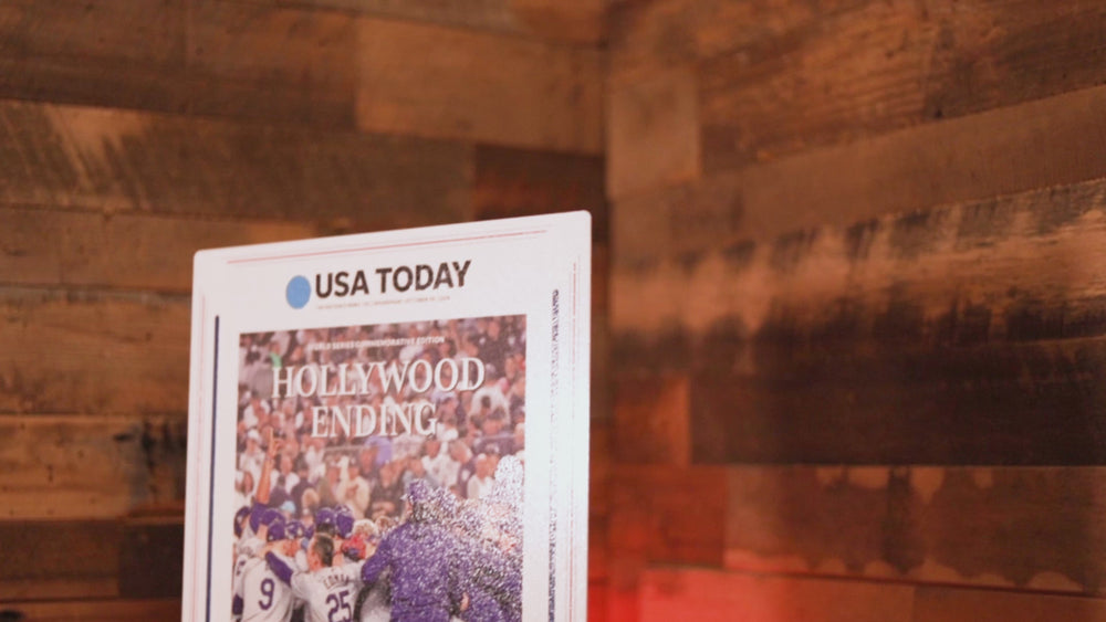 USA Today Dodgers 2024 WORLD SERIES Front Page - OCT 30, 2024