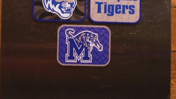 Memphis Tigers - SET of 3 Magnets